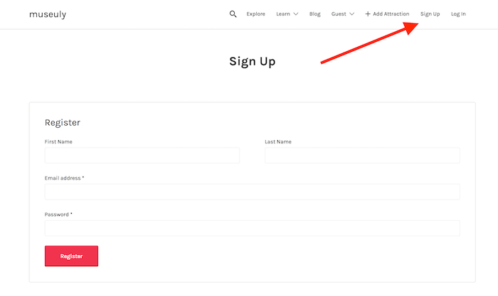 create own profile