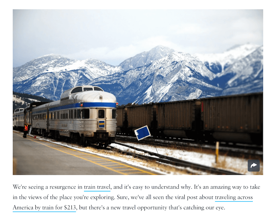 travel train canada