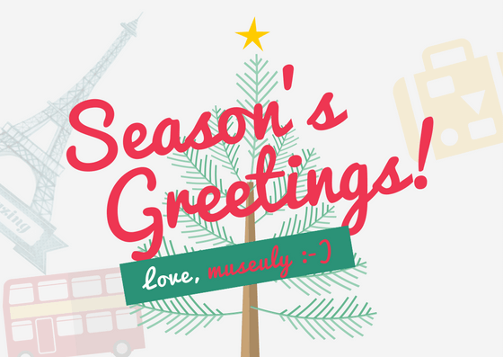 Happy holidays from museuly!