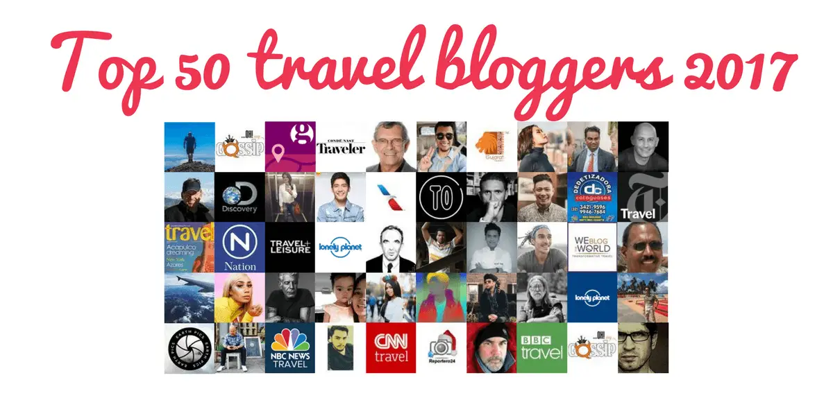 Top 50 Travel Bloggers 2017 museuly