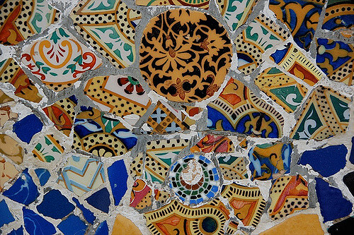Gaudi Bench, Park Guell, Barcelona