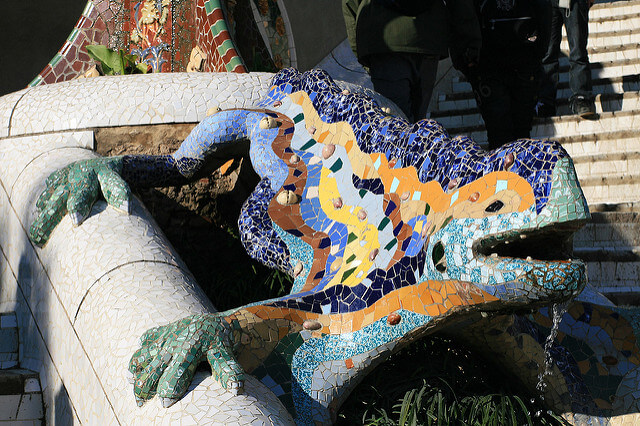 Park Guell Lizard