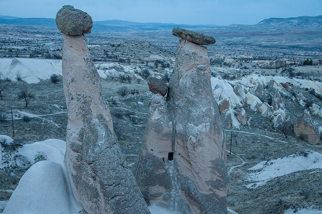 Fairy chimneys near Urgup