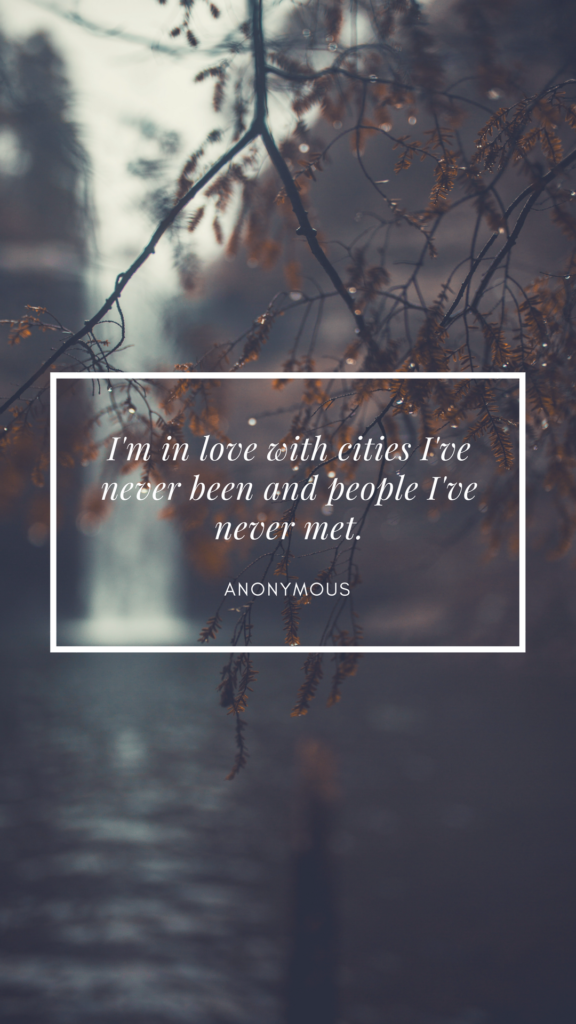 Motivational travel quote