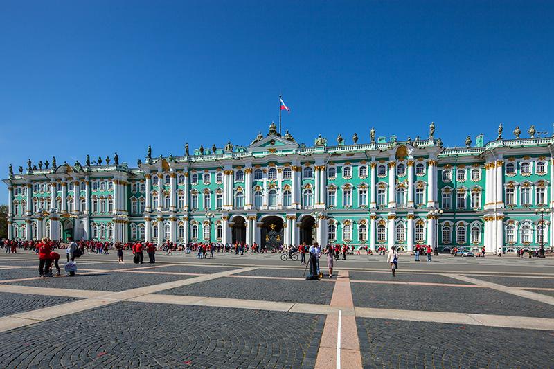 Winter Palace in Petersburg