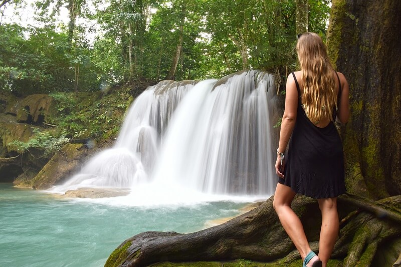 Palenque waterfall