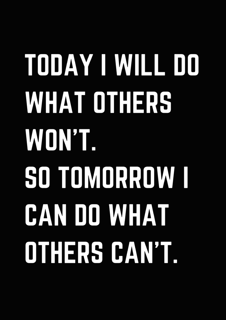 Black and white inspirational quotes