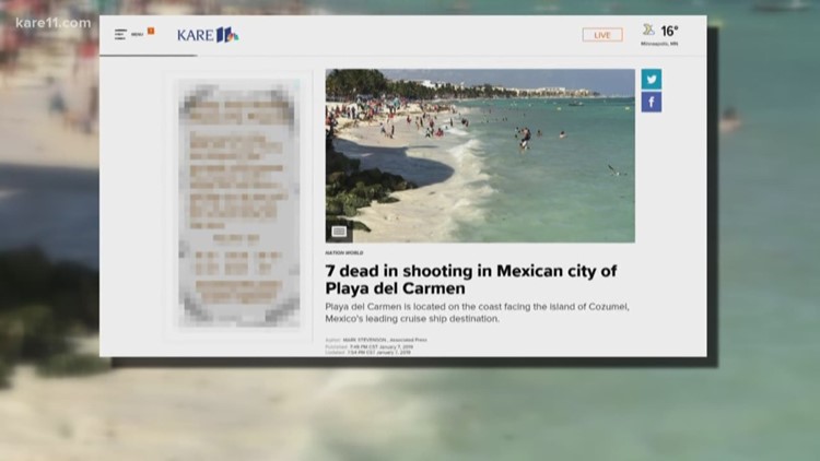 Travel agents say Mexico is safe