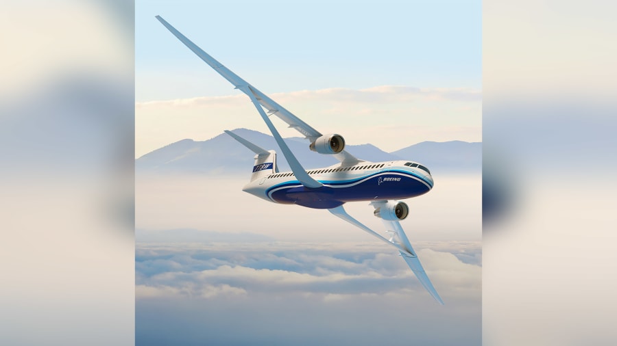 Boeing's radical 'transonic' wing design could mean higher, faster airplanes