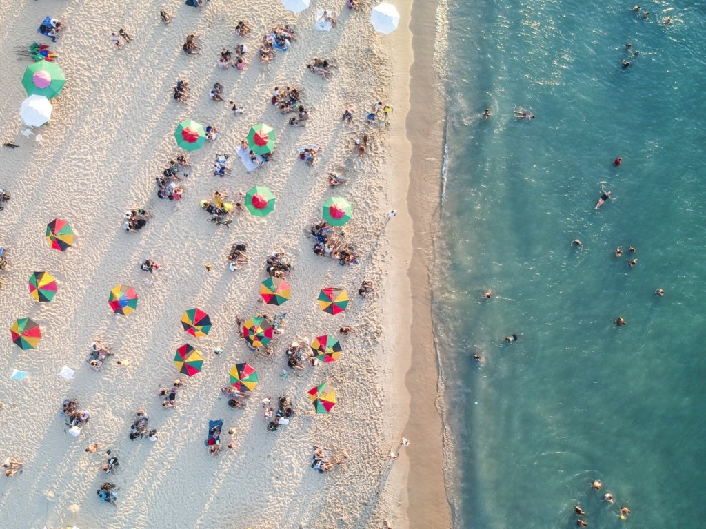 Beach days in Brazil