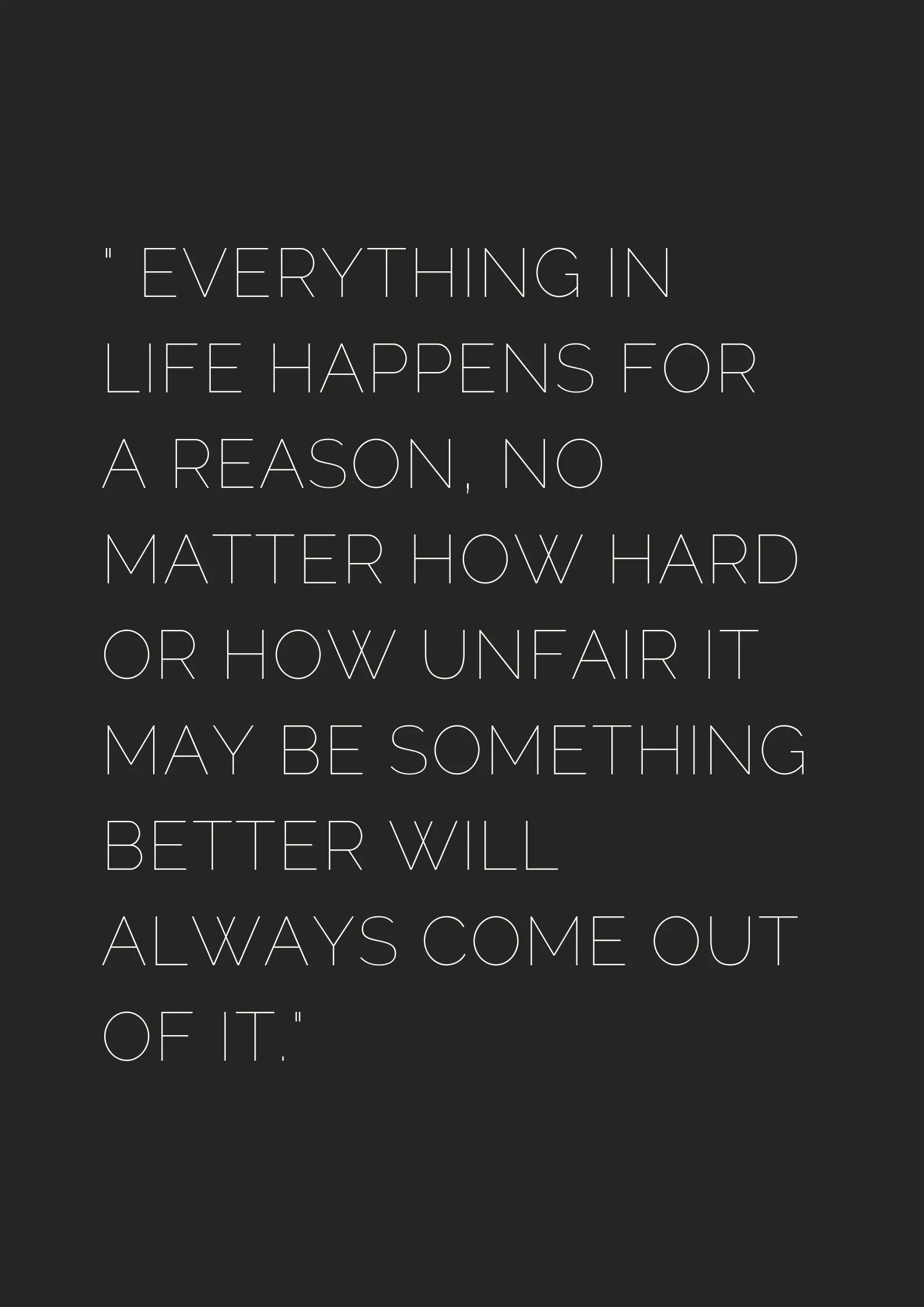 Everything life happens for a reason(1) - museuly