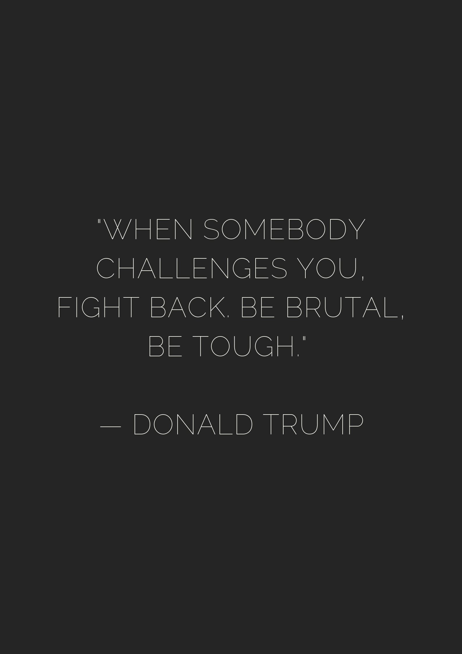 Donald Trump - museuly