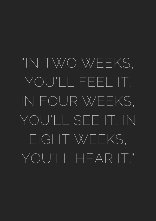In Two Weeks Museuly