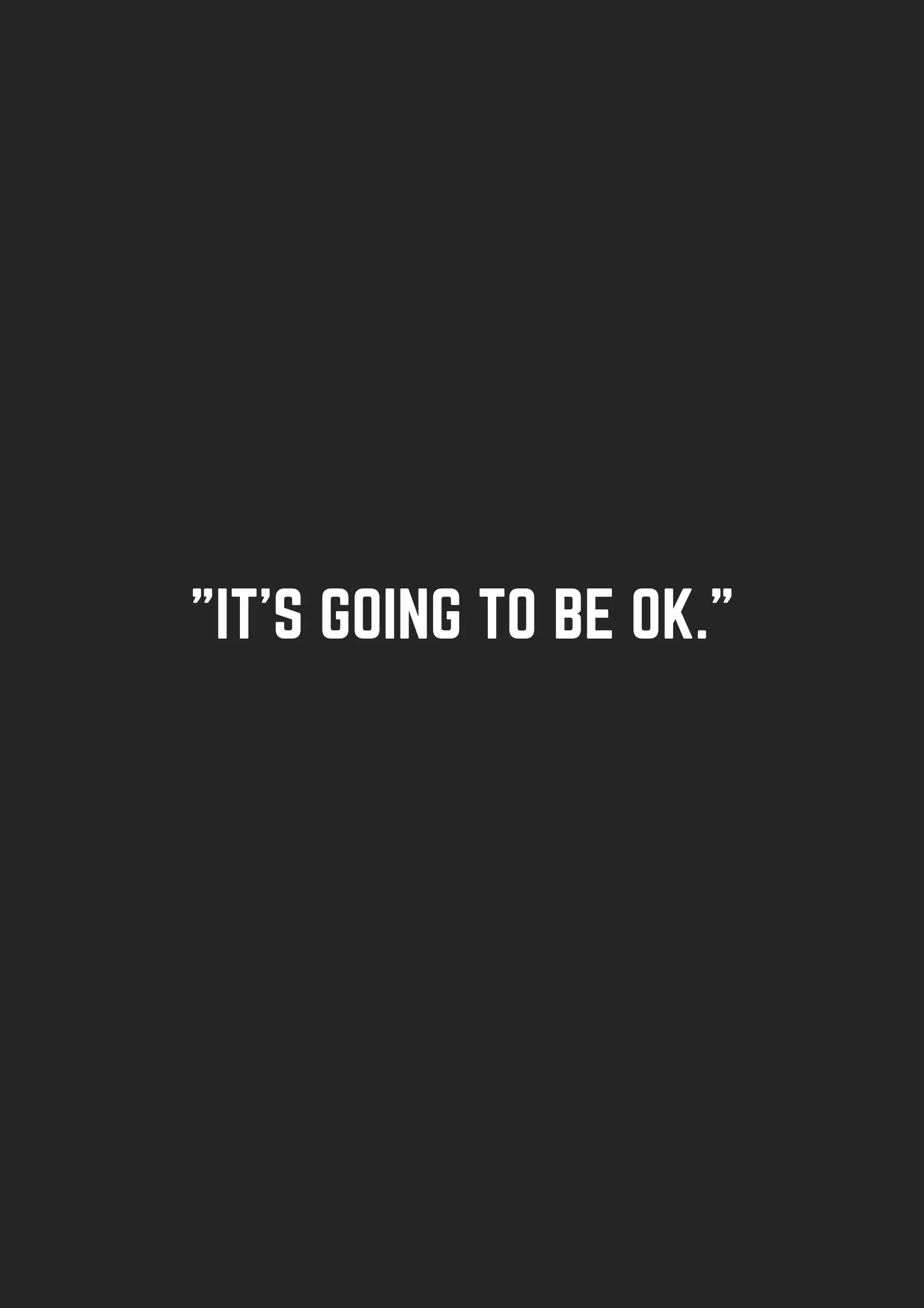 Its Going To Be Okay - Museuly